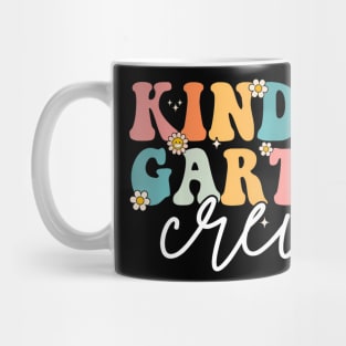 First Day Of Kindergarten  Groovy Back To School Teacher Mug